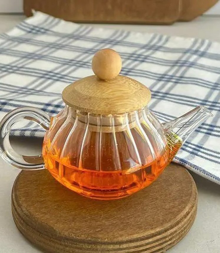 قوری زعفران شعله مستقیم