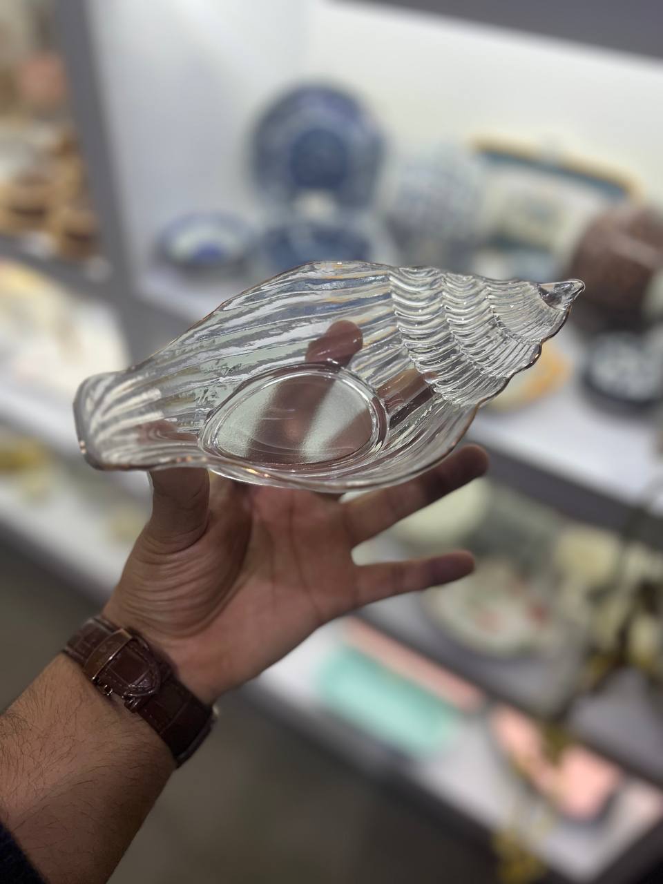 پیاله دسر صدفی