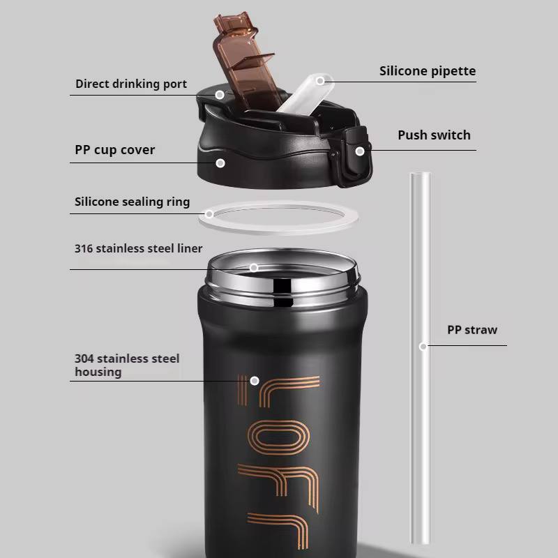 تراول ماگ دوحالته قفل دار لوفر 600 میل