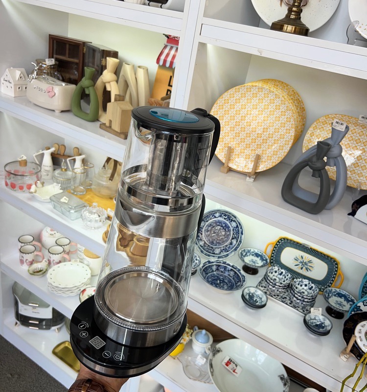 چای ساز روهمی یونیک کامل شیشه ای ودیجیتالی