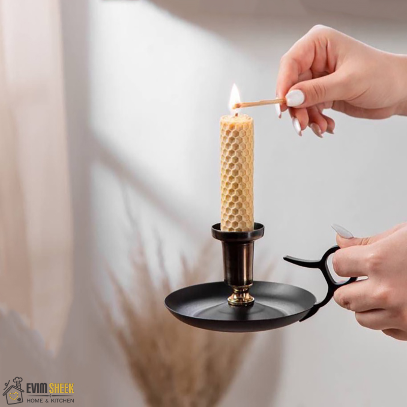 جاشمعی فلزی مدل انگشتی