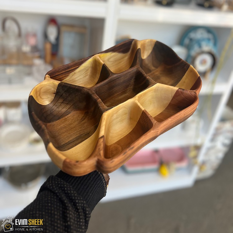 اردو خوری چوب گردو مدل7 خانه