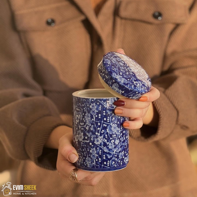 بانکه پرسلین مدل قلم آبی