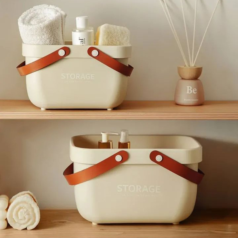 سبد دسته چرم استوریج کوچک