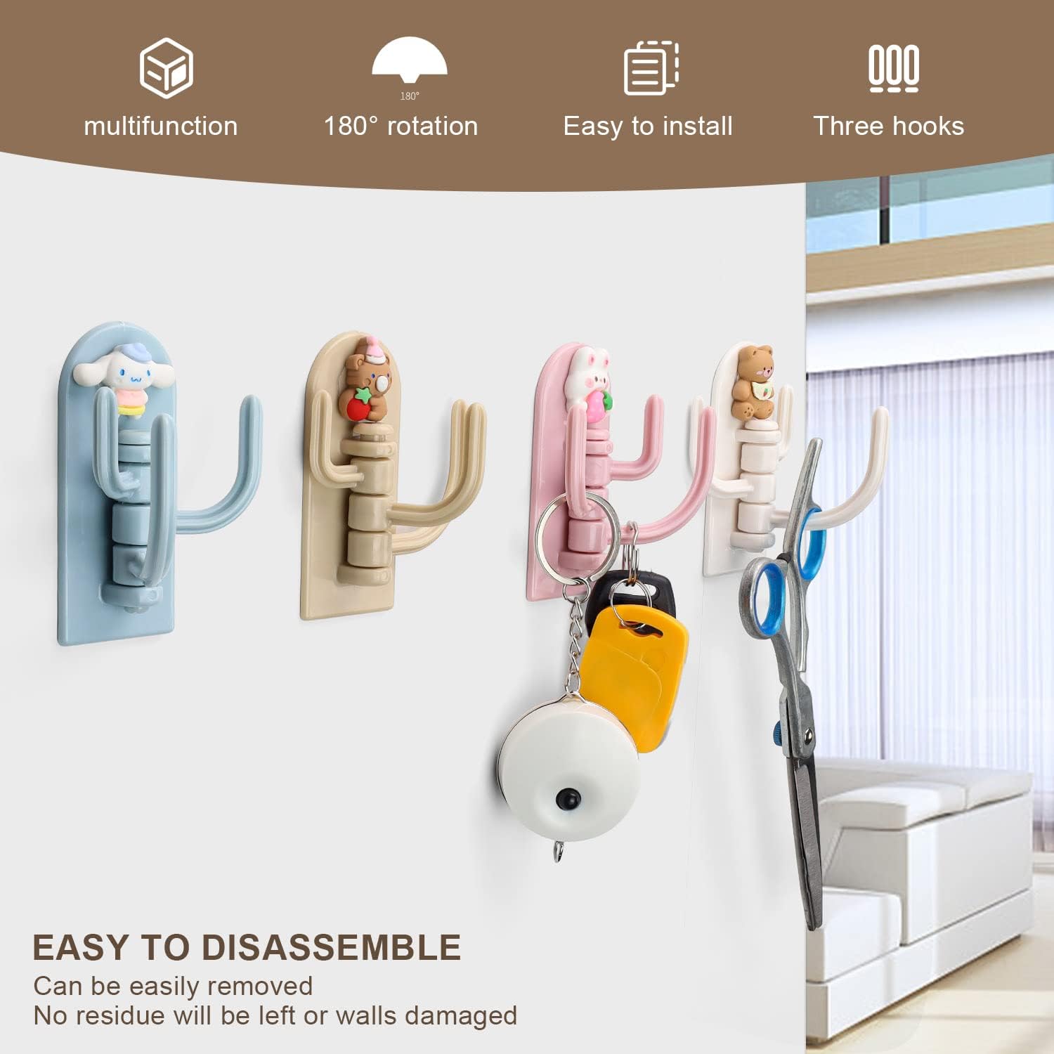 آویز 3 شاخه فانتزی