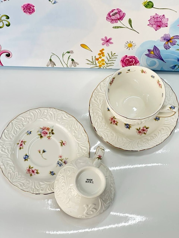 سرویس فنجان جعبه آبی