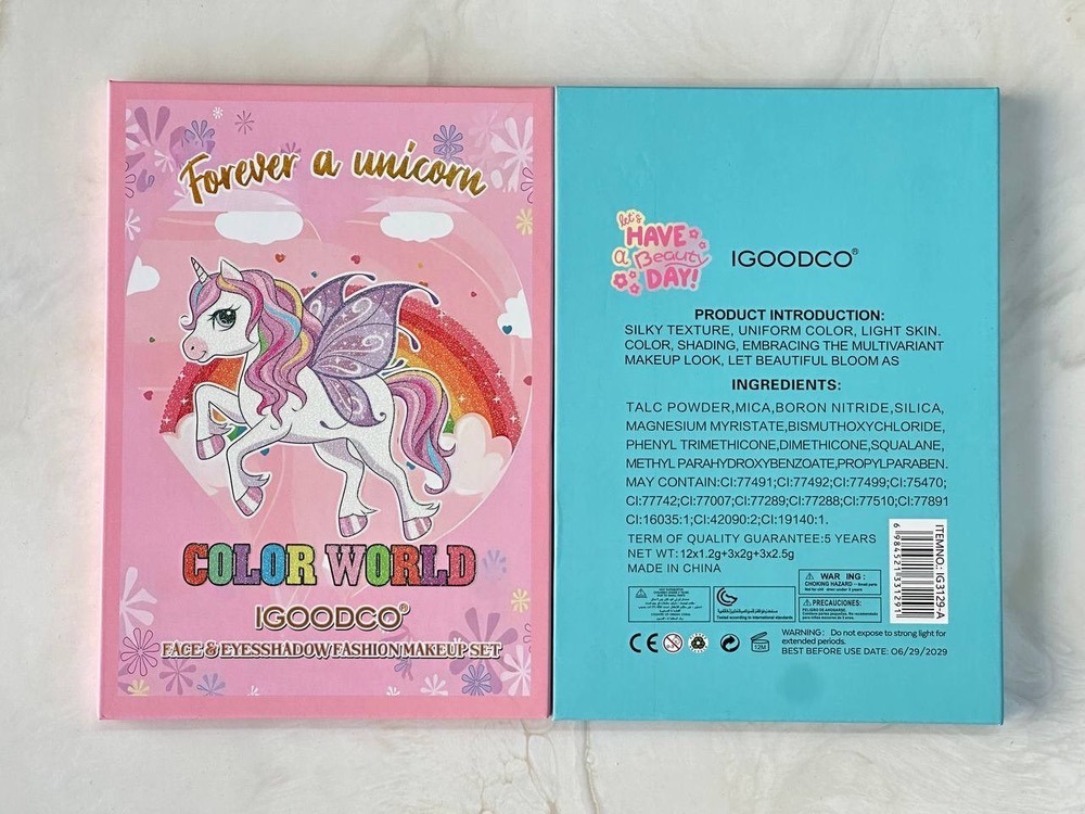 پک آرایشی یونیکورن