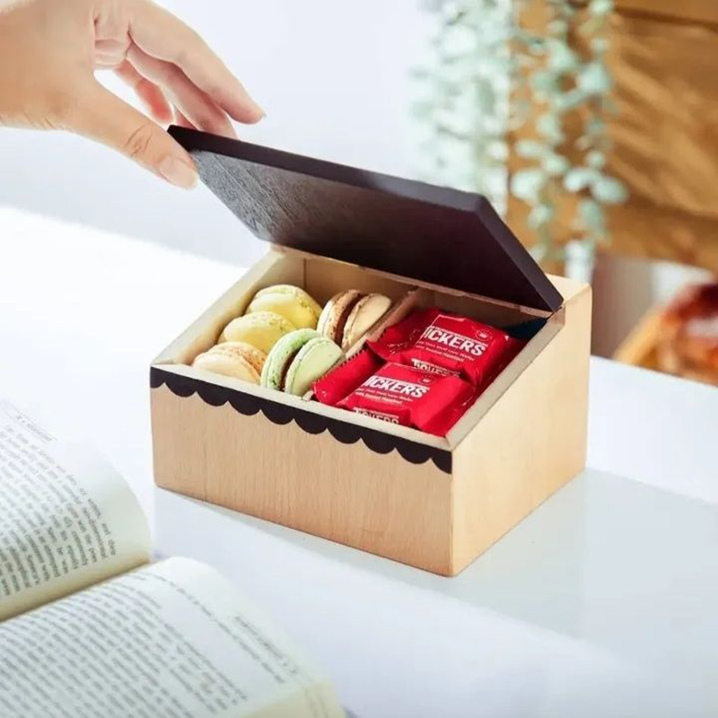 تی بگ چوبی طرح بیسکوییت کوچک