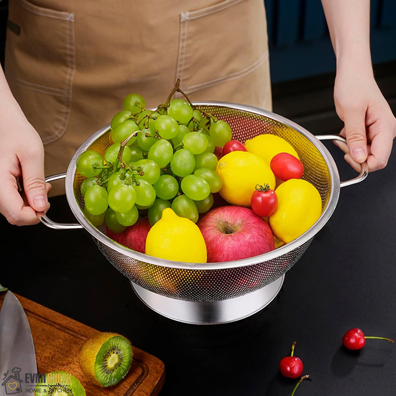 آبکش پانچ گرد مدل پایه دار