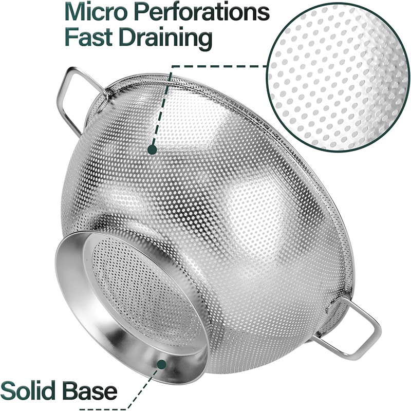 آبکش پانچ گرد مدل پایه دار