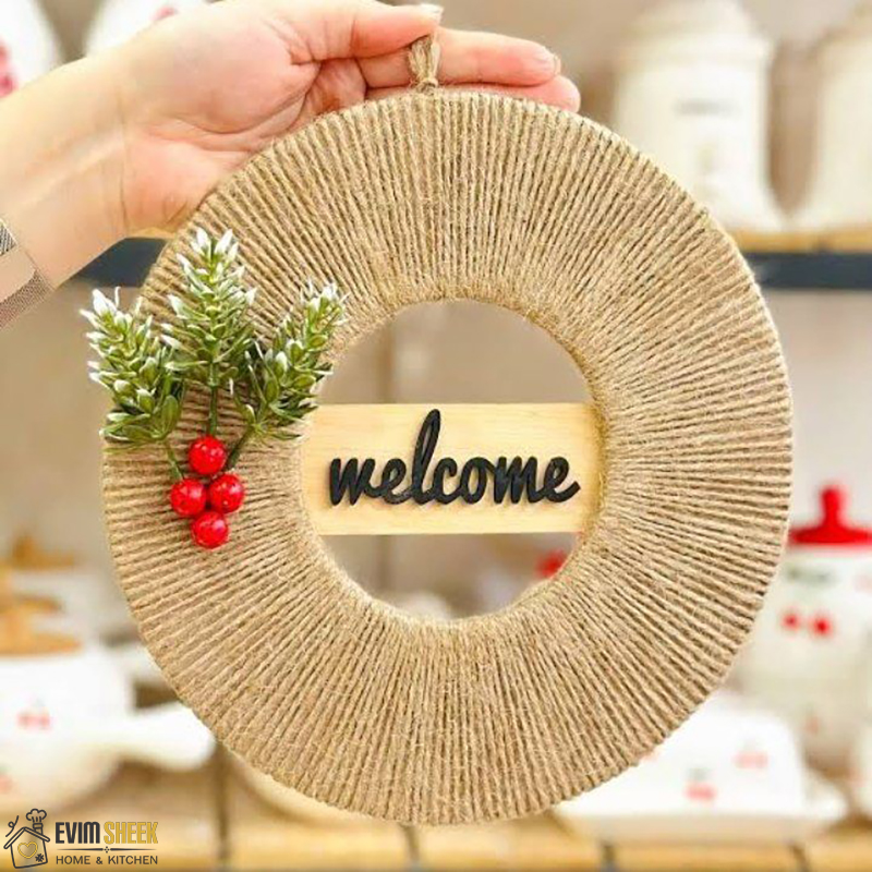 تابلو welcome مدل مکرومه