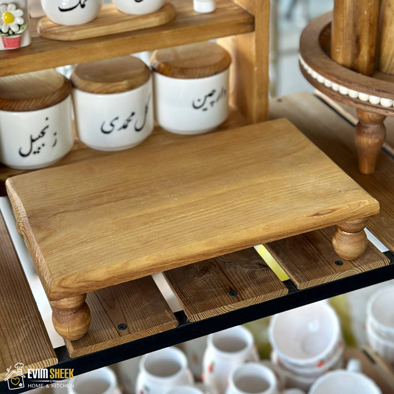 رایزر چوبی مدل مستطیل