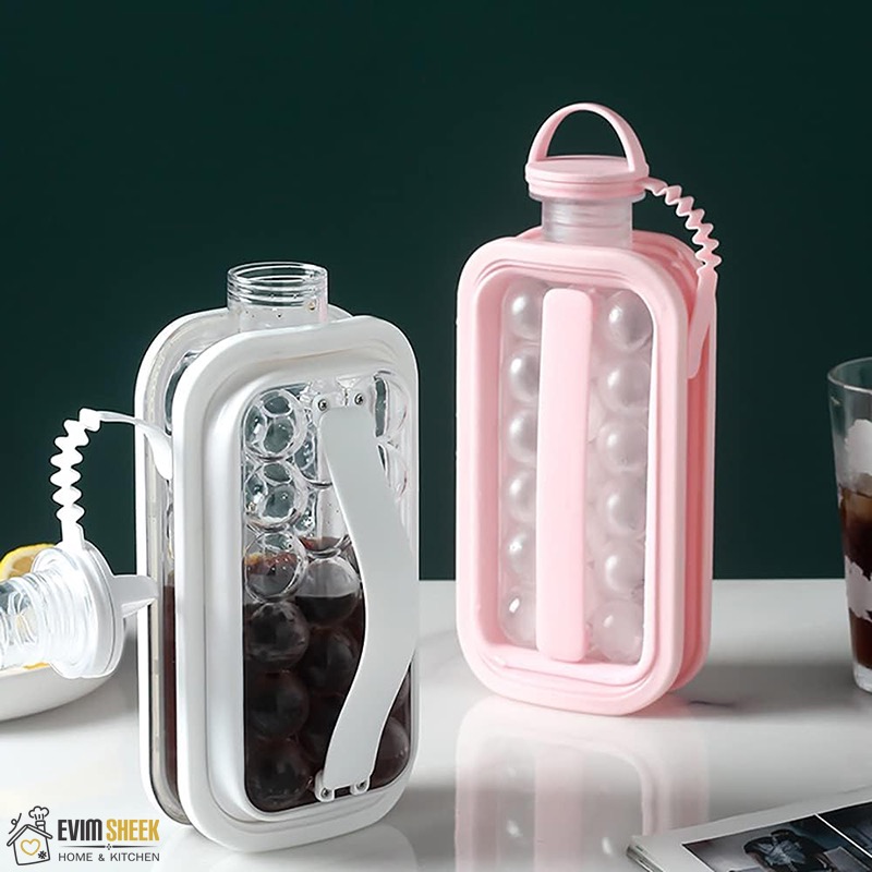 قمقمه و قالب یخ کروی سیلیکونی