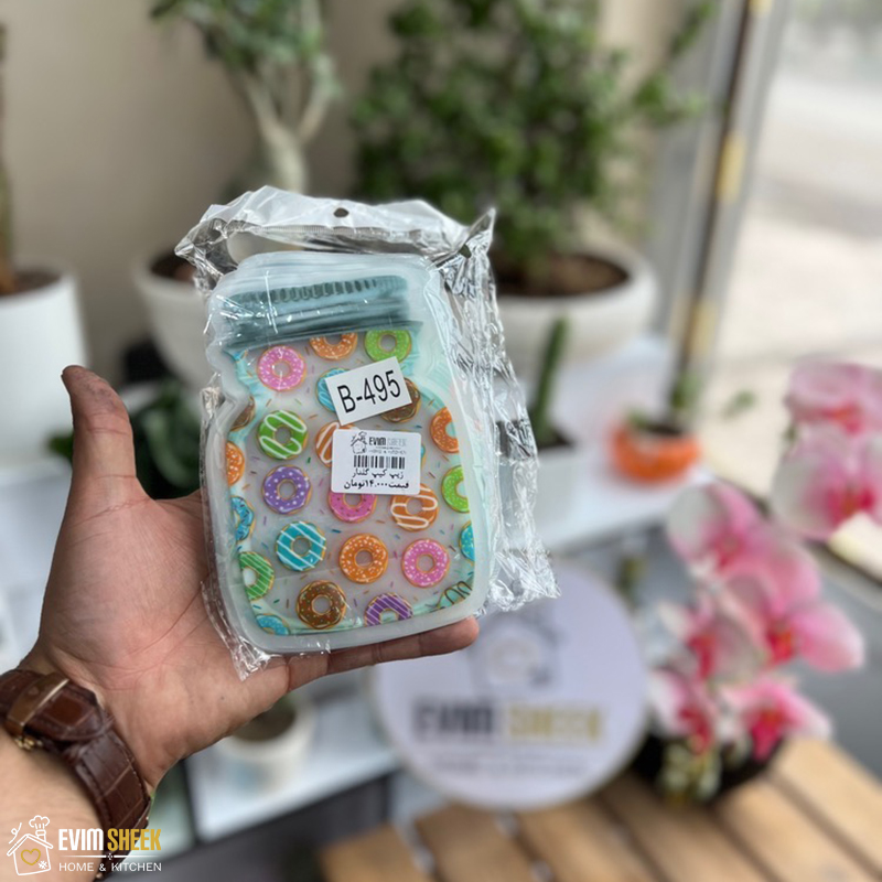 زیپ کیپ طرح دونات