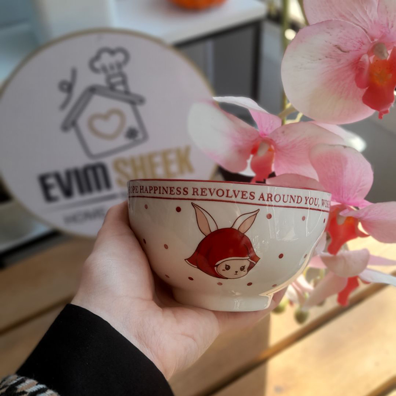 پیاله فانتزی مدل شنل قرمزی