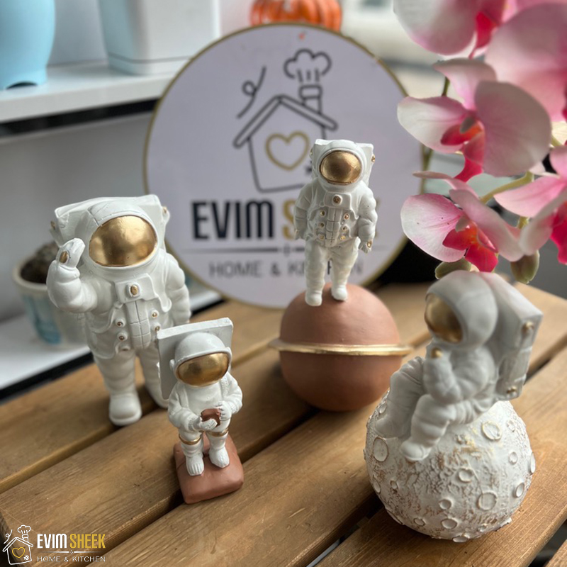 مجموعه مجسمه فضانورد