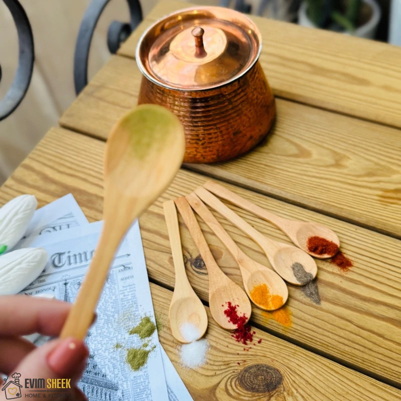 قاشق ادویه مدل چوبی