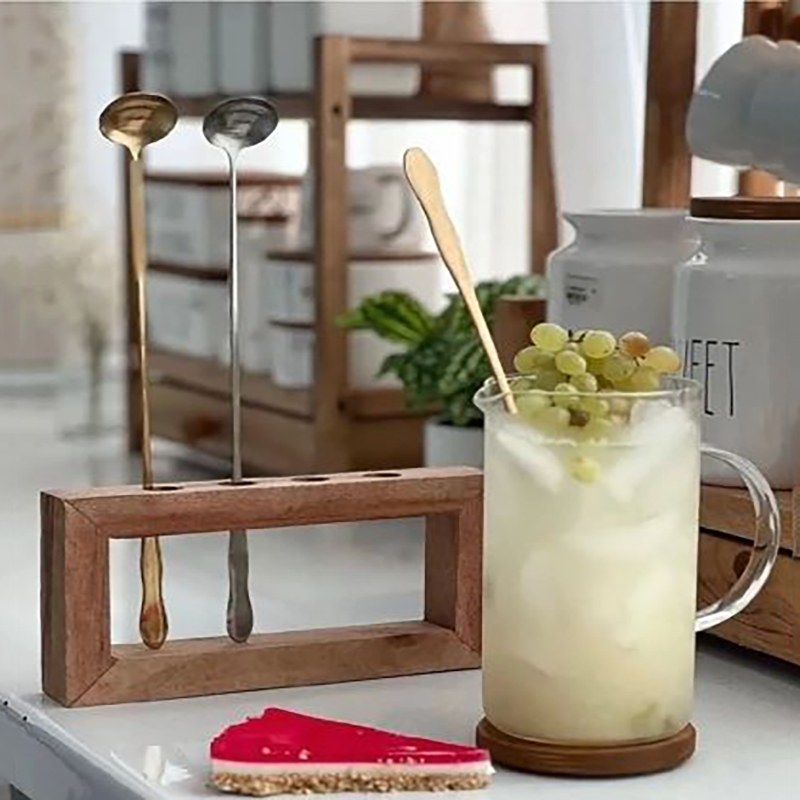 قاشق بلند پارچ طلایی