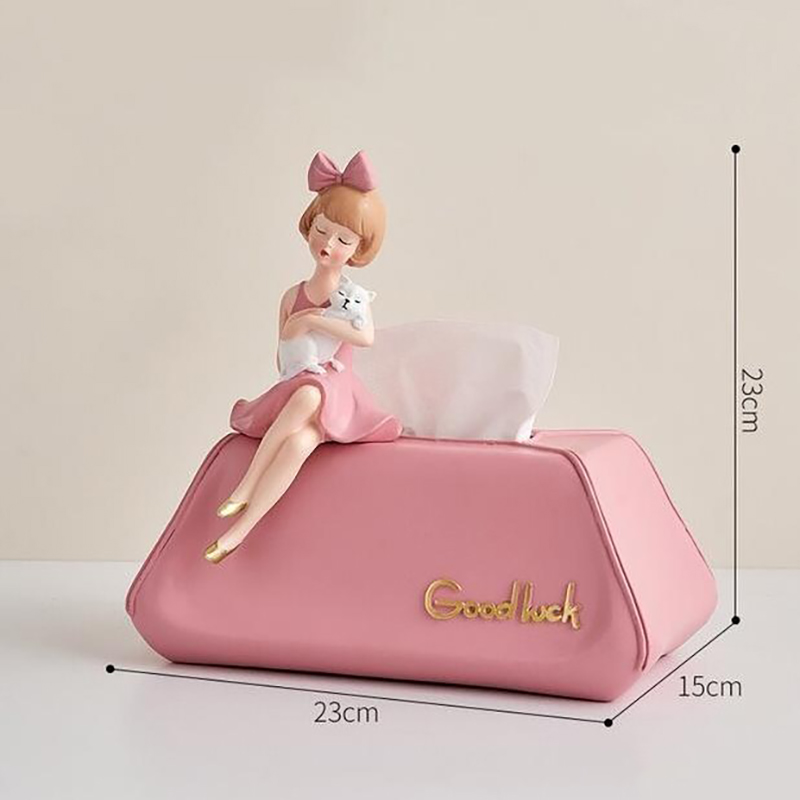 باکس دستمال کاغذی مدل دختر