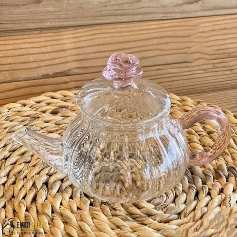 قوری زعفران مدل شکوفه