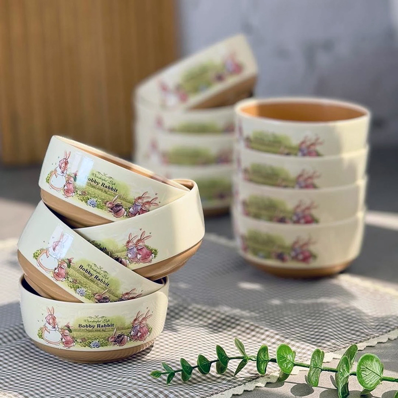 ست 4تکه پیاله Bobby Rabbit