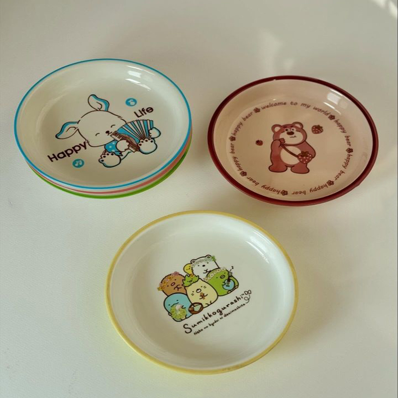 بشقاب پرسلین مدل فانتزی