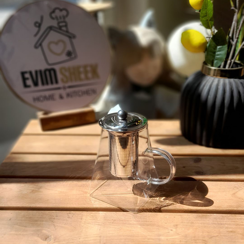 قوری پیرکس مدل کف مربع