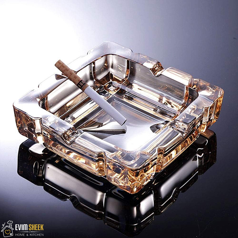 زیر سیگاری طرح کریستال