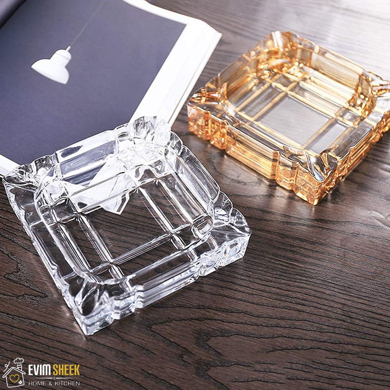 زیر سیگاری طرح کریستال