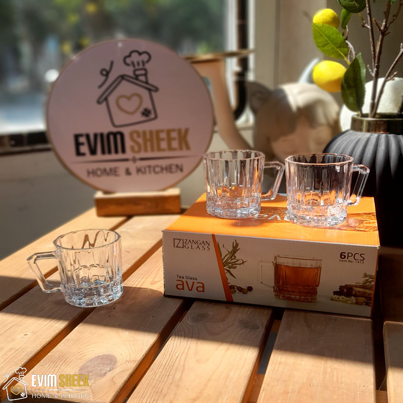 فنجان دسته‌دار مدل آوا