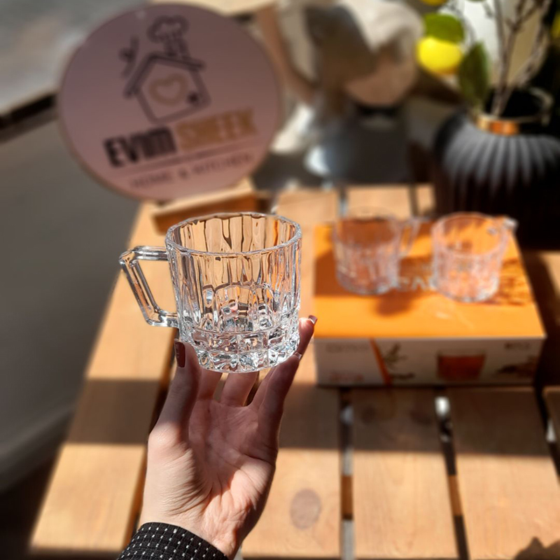 فنجان دسته‌دار مدل آوا