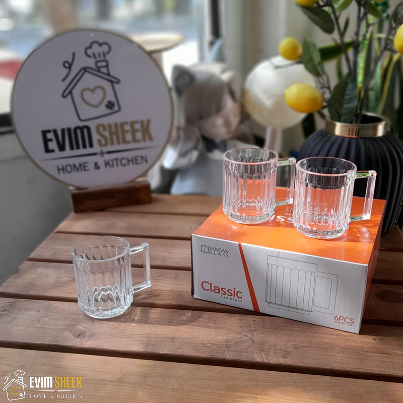 فنجان دسته‌دار مدل کلاسیک