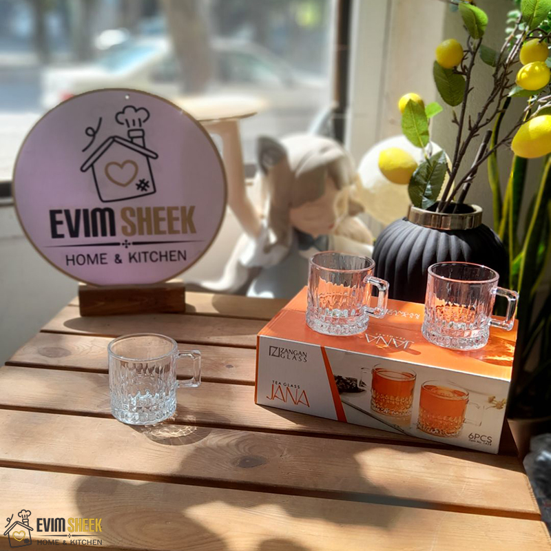 فنجان دسته‌دار مدل جانا