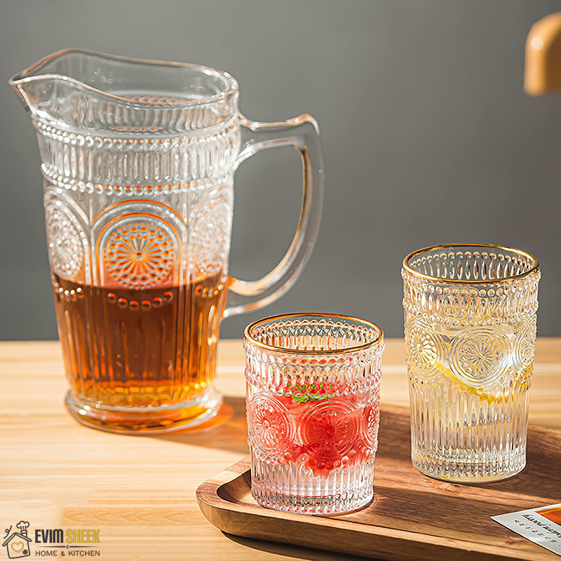 ست پارچ و لیوان دلی گلس