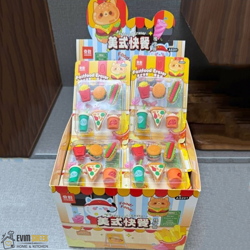 پاک‌ کن فانتزی مدل فست‌فود