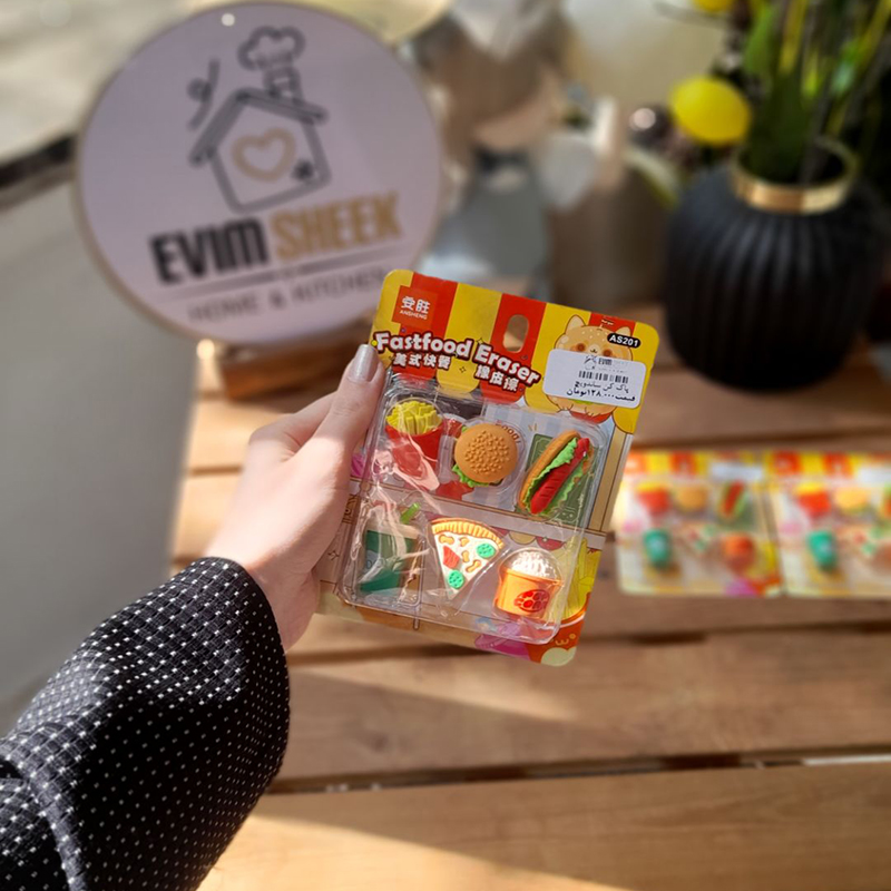 پاک‌ کن فانتزی مدل فست‌فود