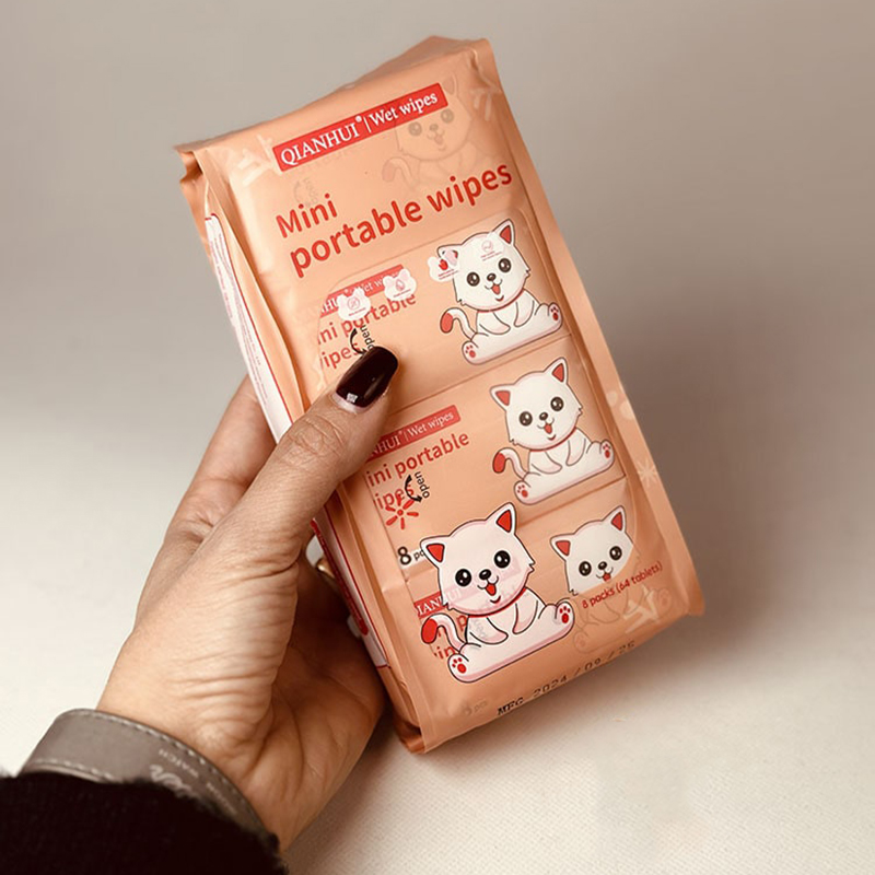 دستمال مرطوب مینی