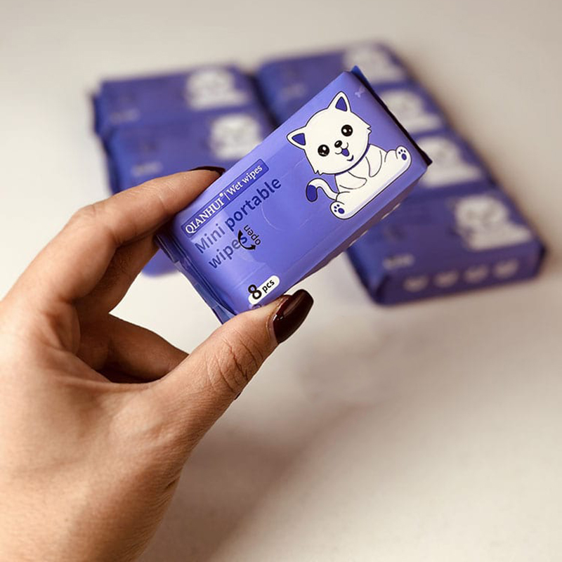 دستمال مرطوب مینی