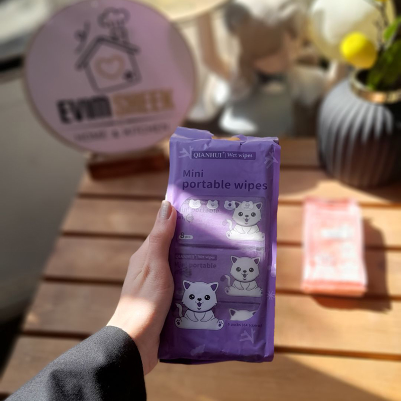 دستمال مرطوب مینی