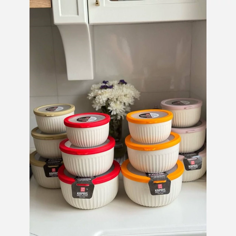 ظروف سه تیکه فریزری کاپریس