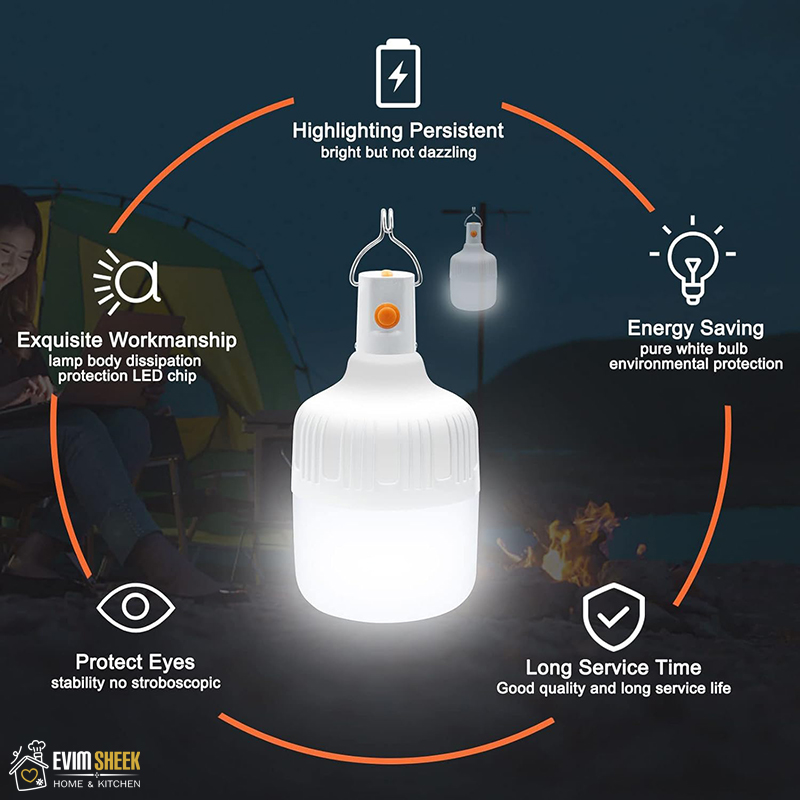 لامپ کمپی شارژی  مدل SANAN