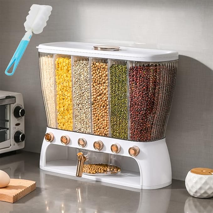 جا حبوباتی 6 خانه