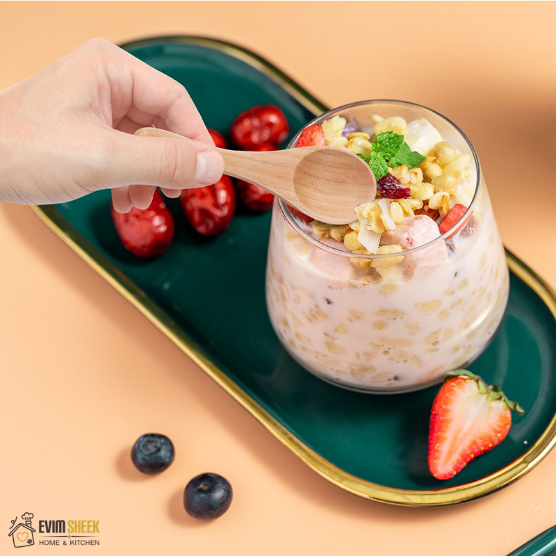 قاشق ادویه چوبی پک 4 عددی