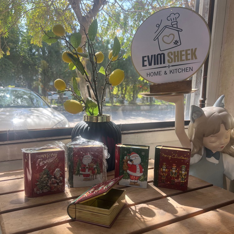 باکس فلزی فانتزی مدل کتاب