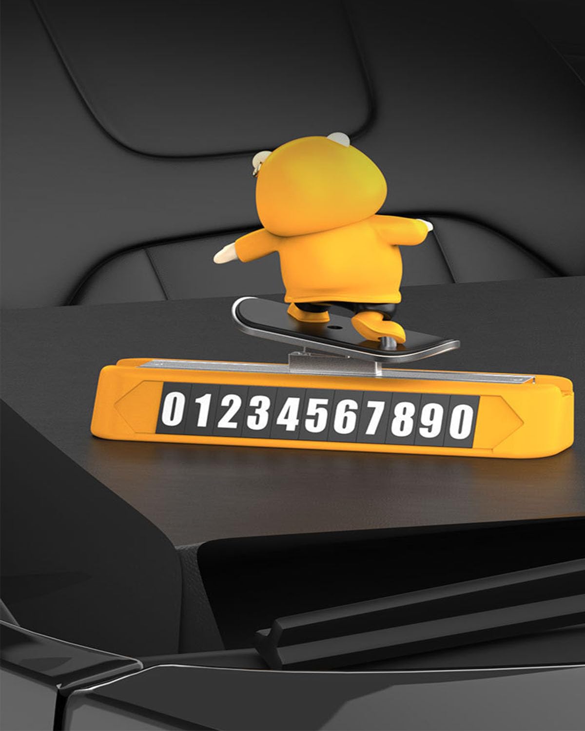 گجت خودرو مدل خرس اسکیت‌باز