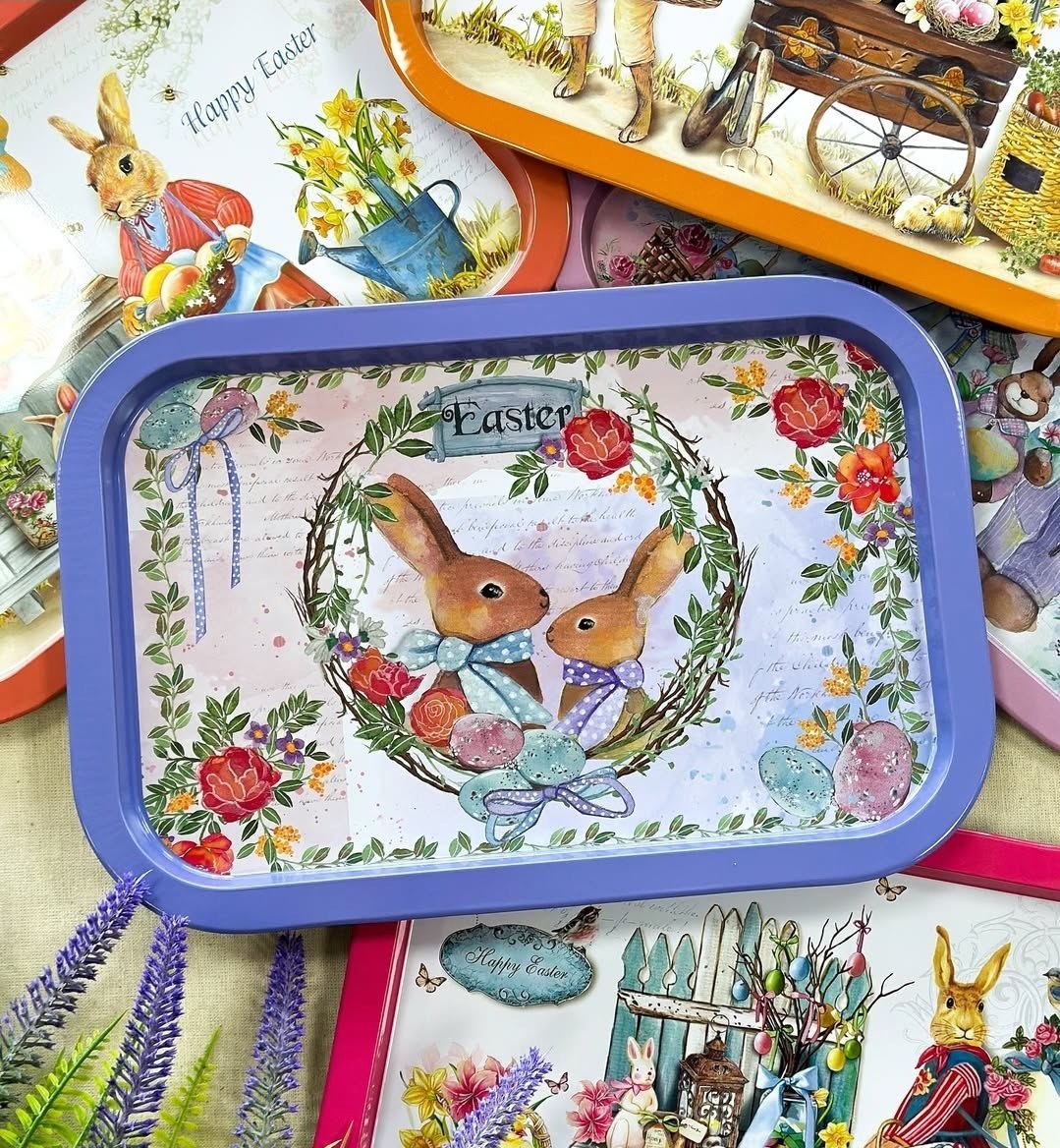 سینی فلزی فانتزی