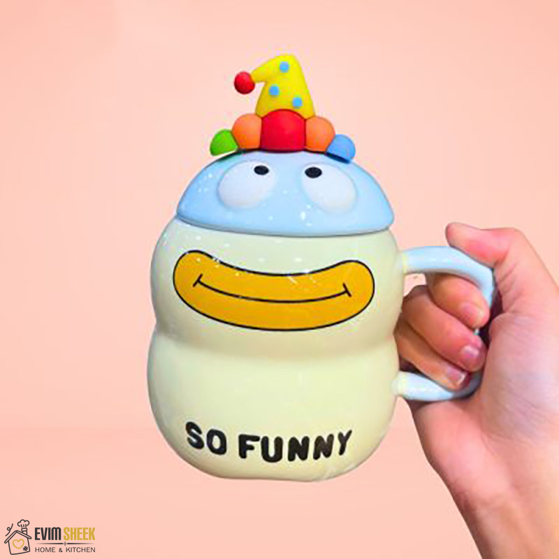 ماگ درب دار SO FUNNY