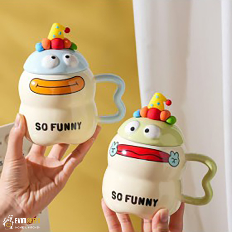 ماگ درب دار SO FUNNY