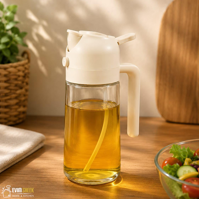اسپری و روغن‌ریز شیشه‌ای دوکاره