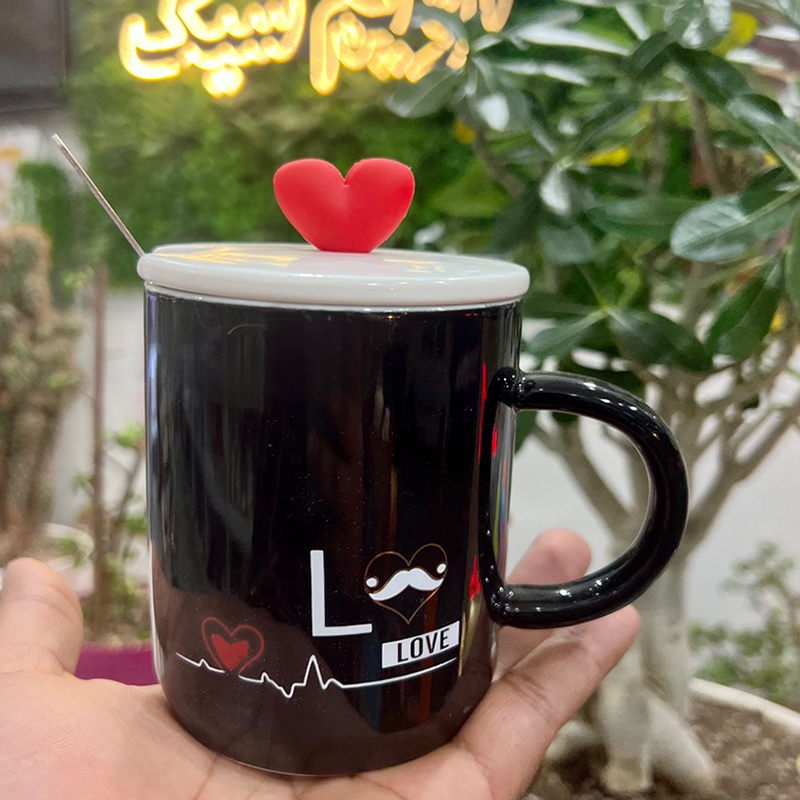 ماگ سرامیکی مدل قلب